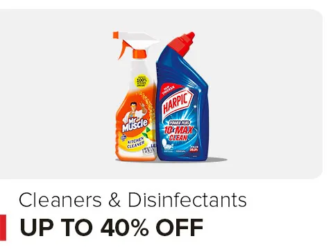 Cleaner and Disindectants