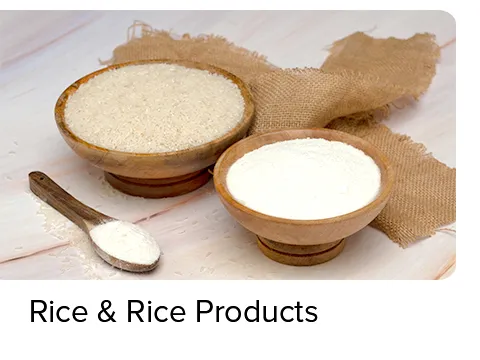  Rice and Rice products